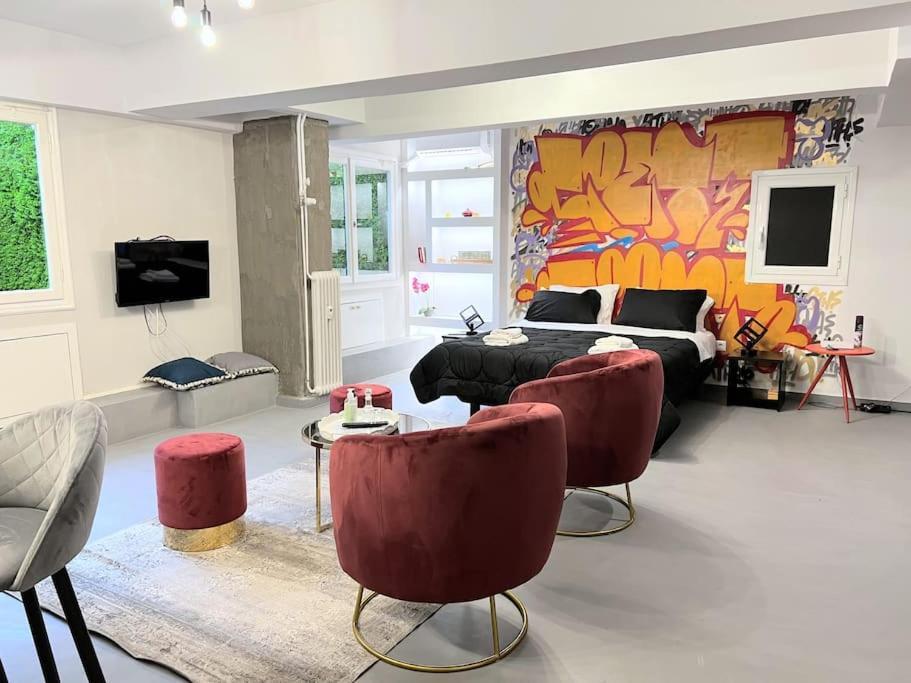 Brand New Modern Street-Style Studio /City Center Αθήνα Εξωτερικό φωτογραφία